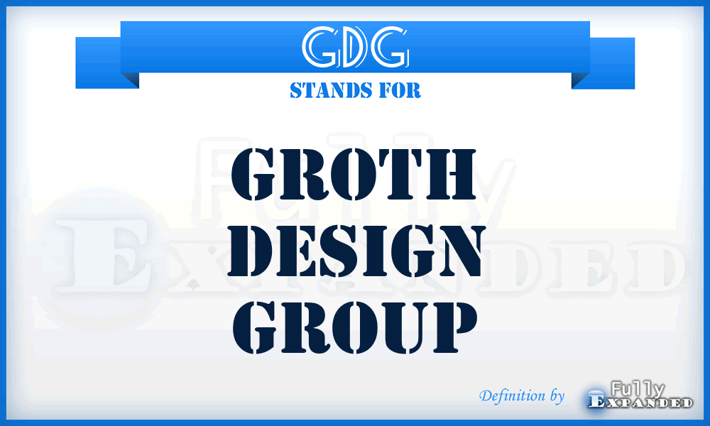 GDG - Groth Design Group
