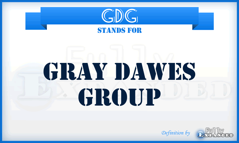 GDG - Gray Dawes Group