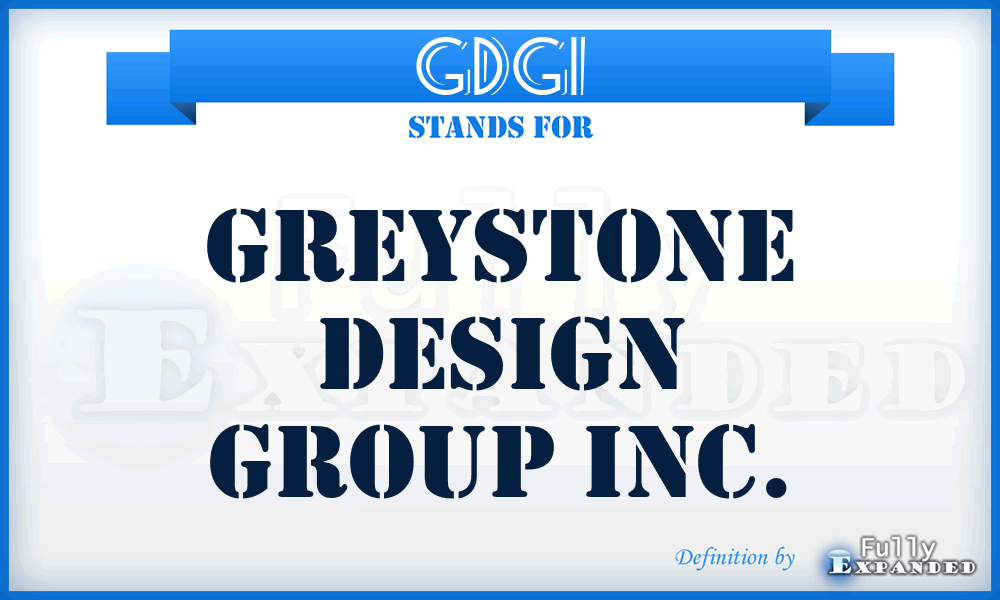 GDGI - Greystone Design Group Inc.