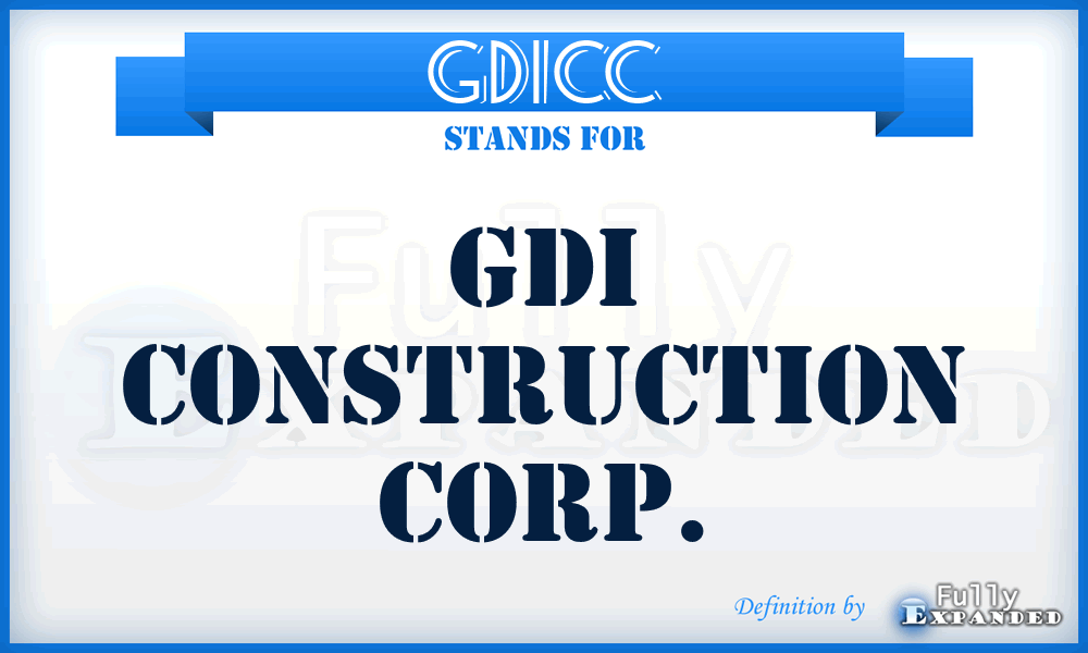 GDICC - GDI Construction Corp.