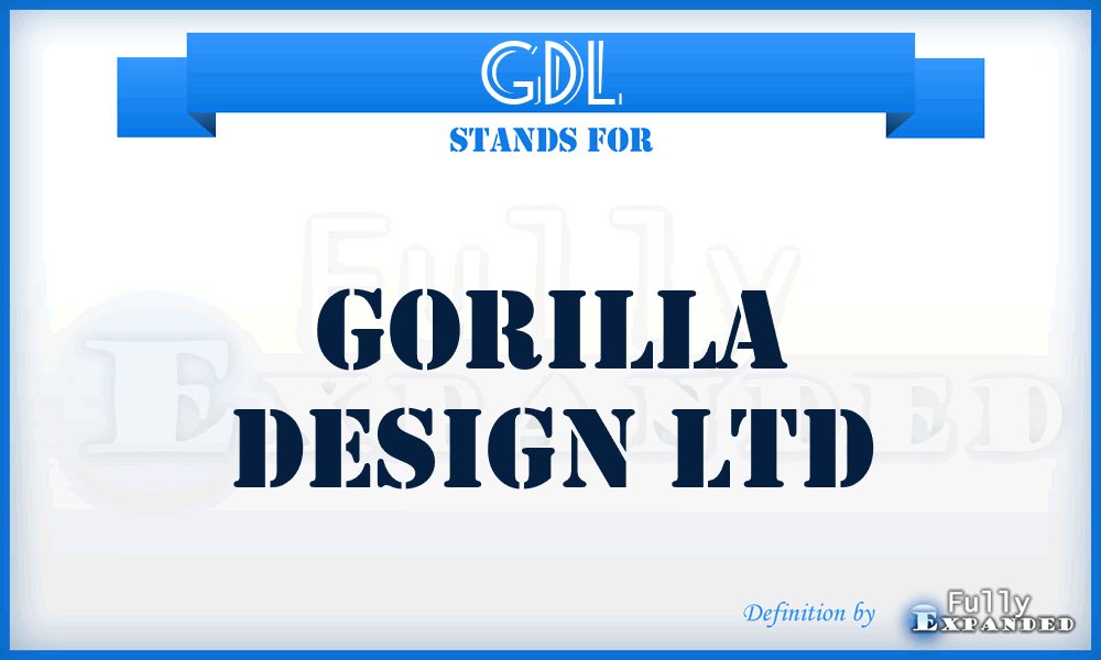 GDL - Gorilla Design Ltd