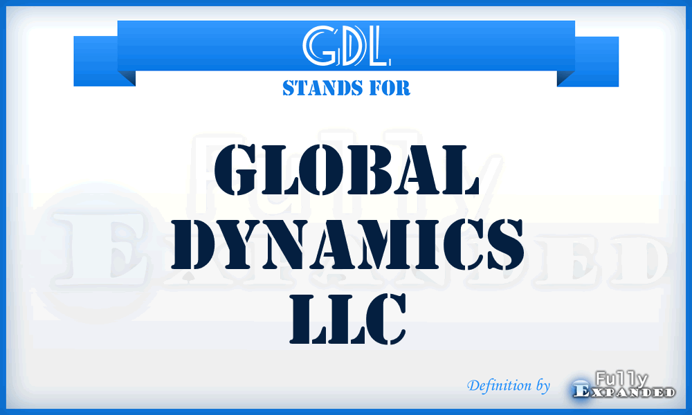 GDL - Global Dynamics LLC