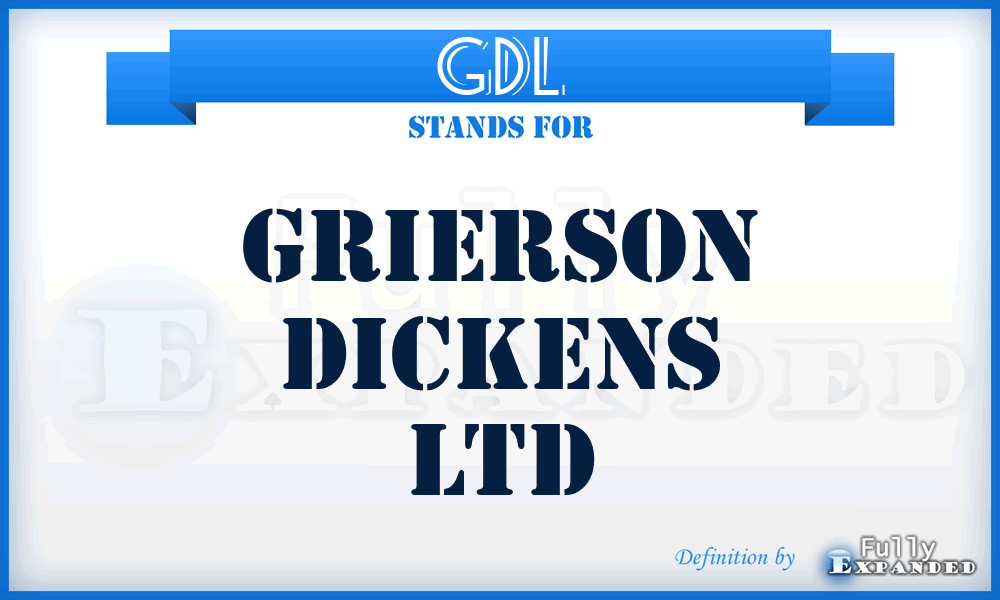 GDL - Grierson Dickens Ltd