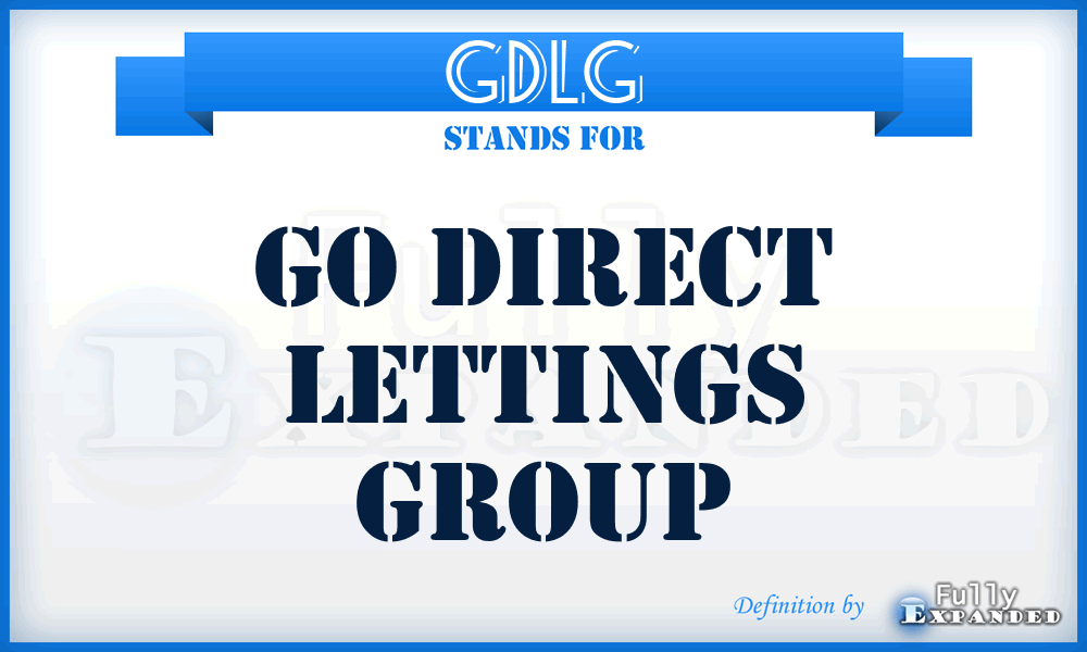 GDLG - Go Direct Lettings Group