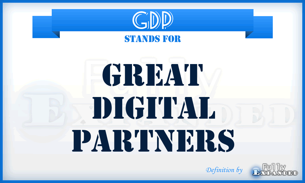 GDP - Great Digital Partners