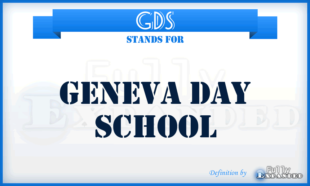 GDS - Geneva Day School