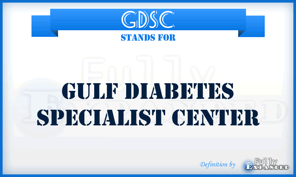 GDSC - Gulf Diabetes Specialist Center