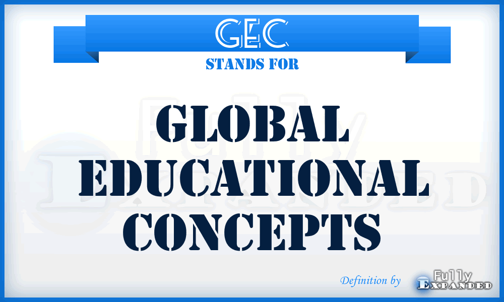 GEC - Global Educational Concepts