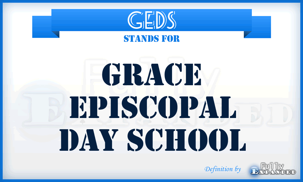 GEDS - Grace Episcopal Day School