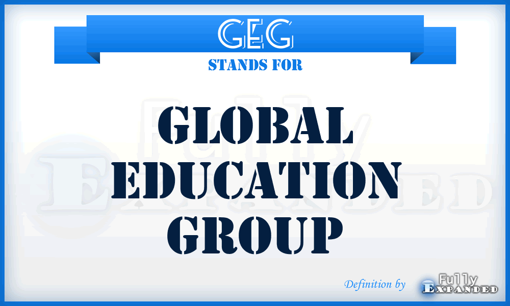 GEG - Global Education Group