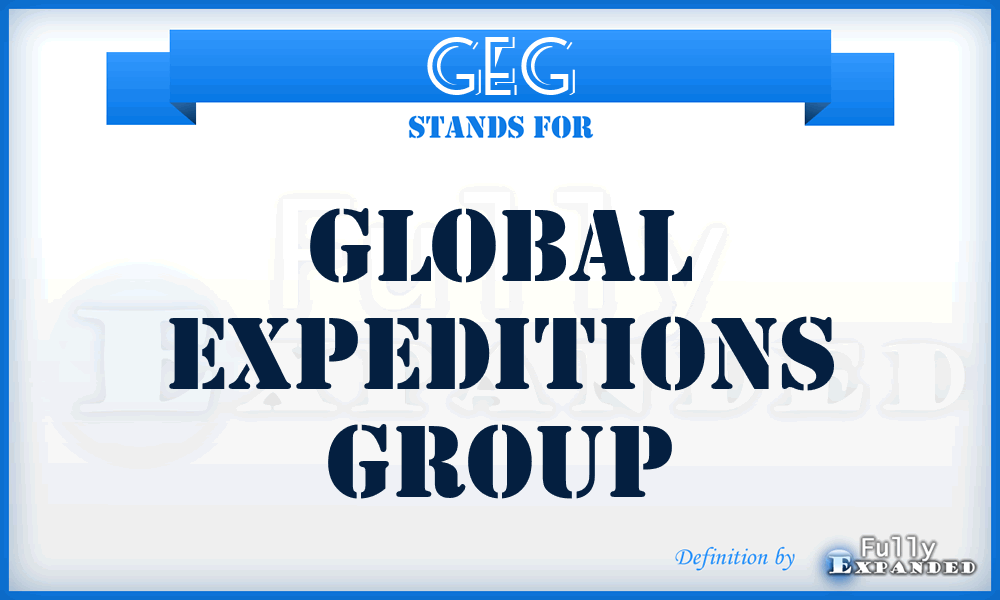 GEG - Global Expeditions Group