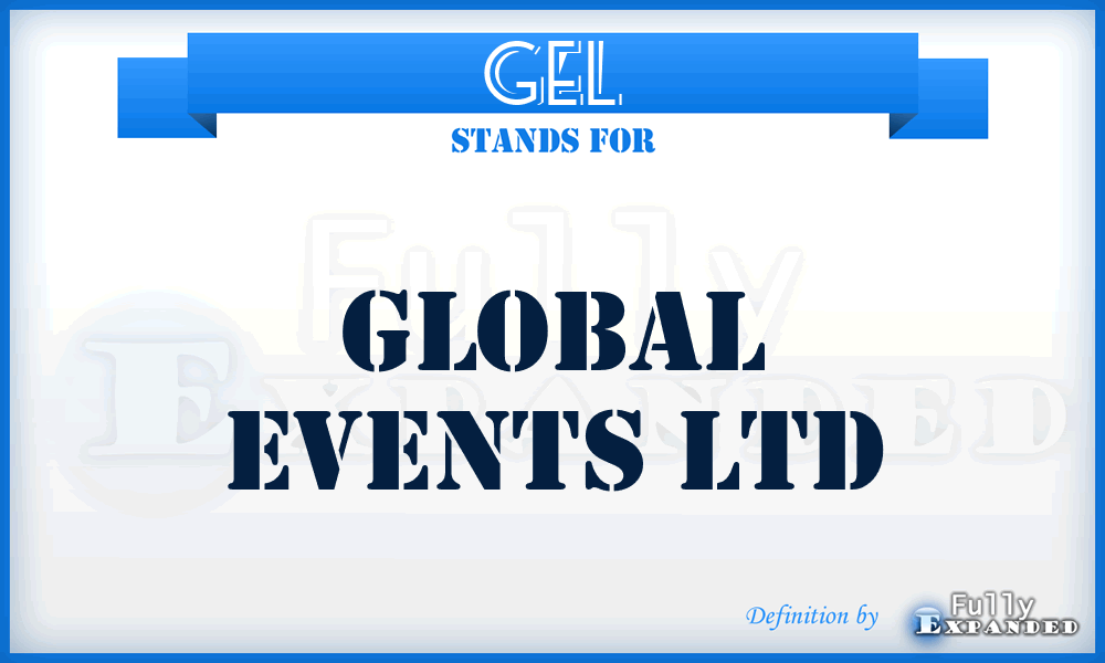 GEL - Global Events Ltd