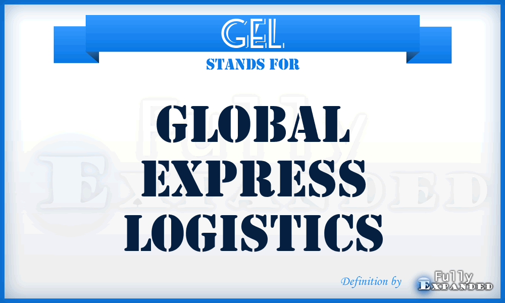 GEL - Global Express Logistics