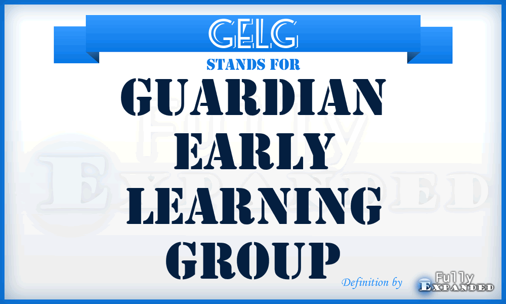 GELG - Guardian Early Learning Group