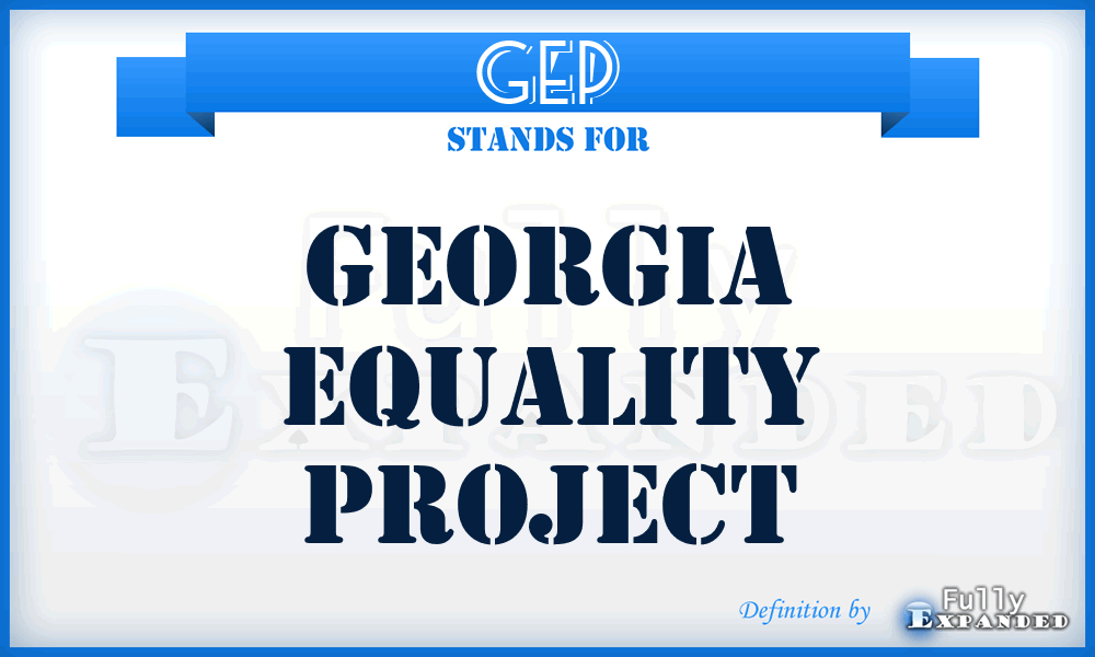 GEP - Georgia Equality Project