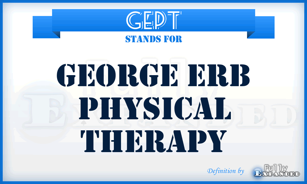 GEPT - George Erb Physical Therapy
