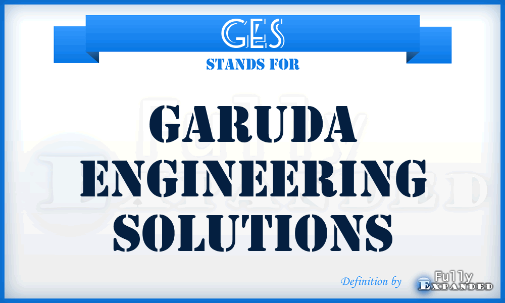 GES - Garuda Engineering Solutions