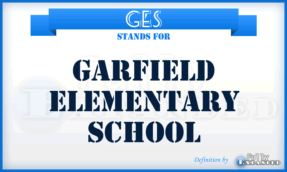 GES - Garfield Elementary School