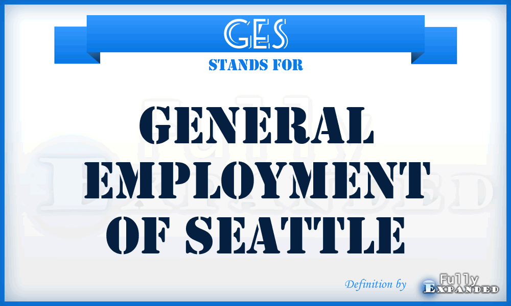 GES - General Employment of Seattle