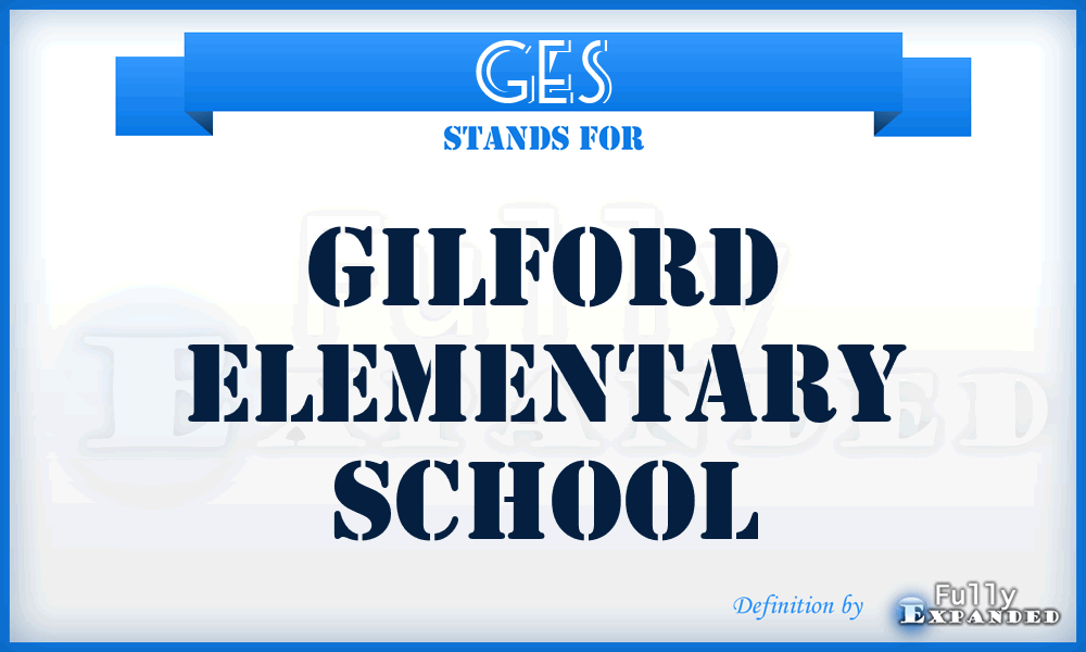 GES - Gilford Elementary School