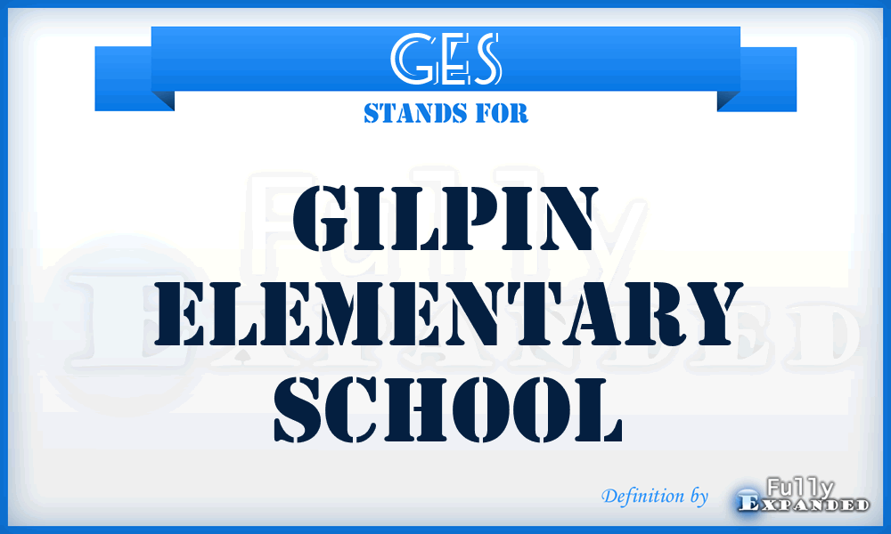 GES - Gilpin Elementary School
