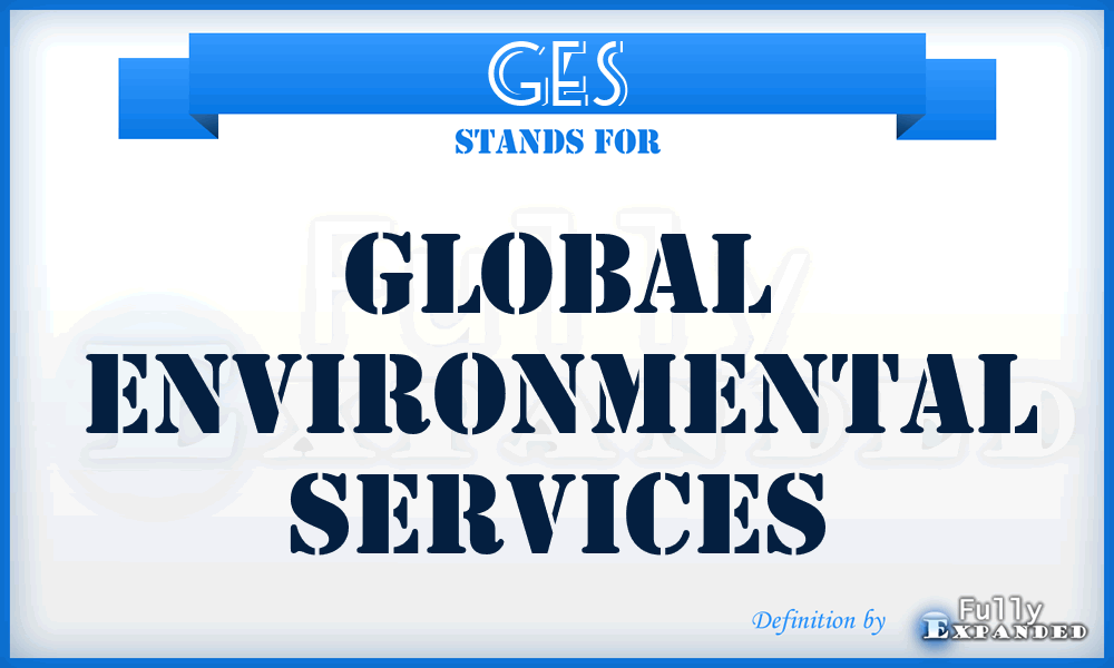 GES - Global Environmental Services