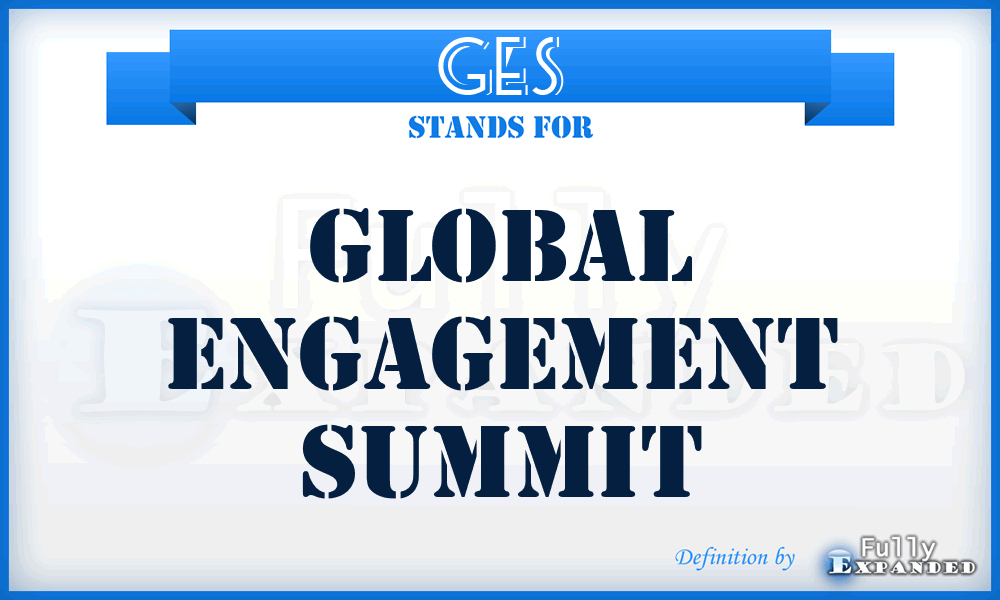 GES - Global Engagement Summit