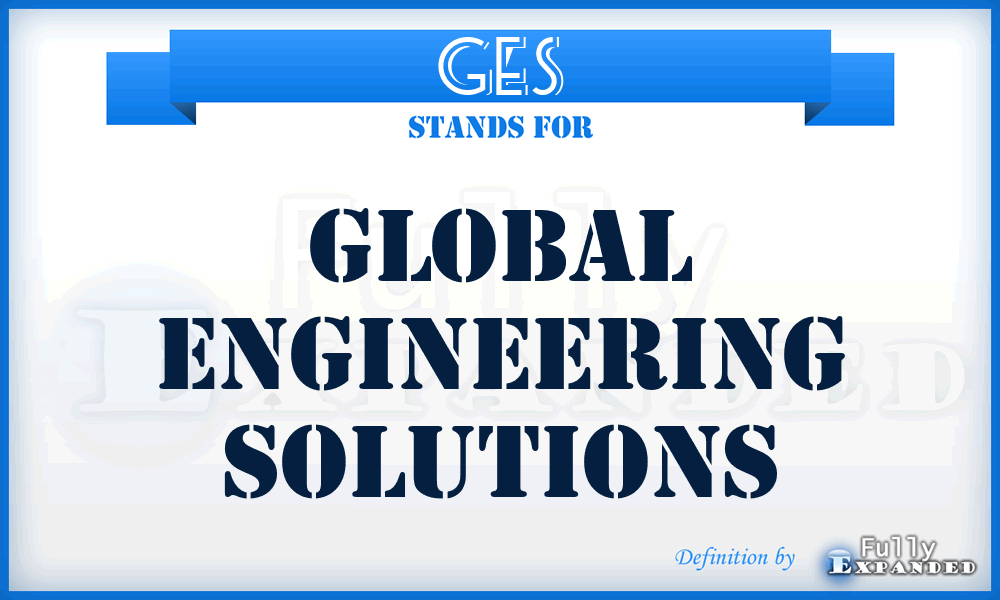 GES - Global Engineering Solutions