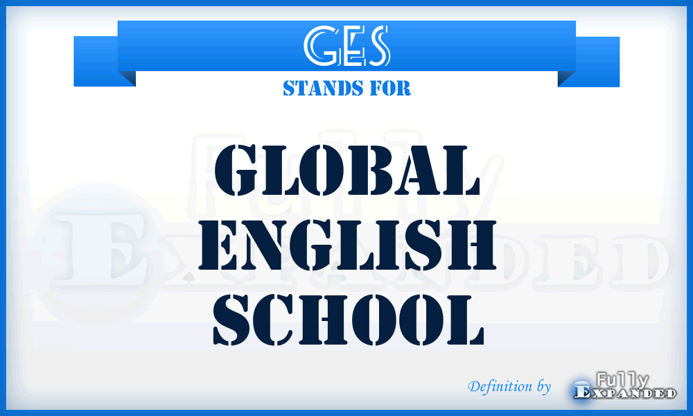 GES - Global English School