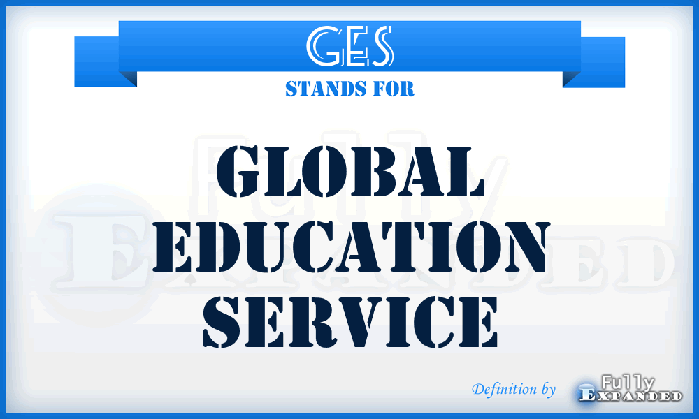 GES - Global Education Service