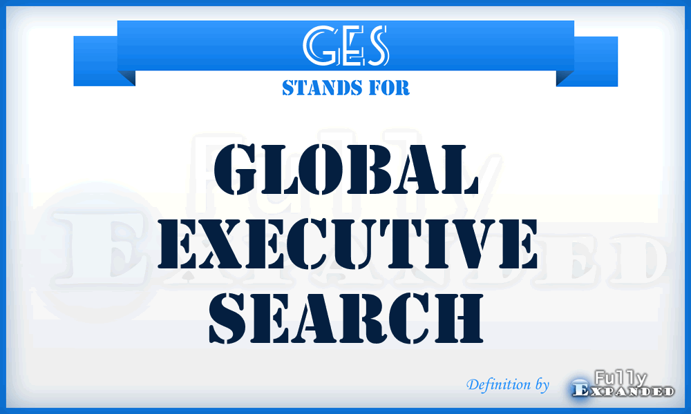 GES - Global Executive Search