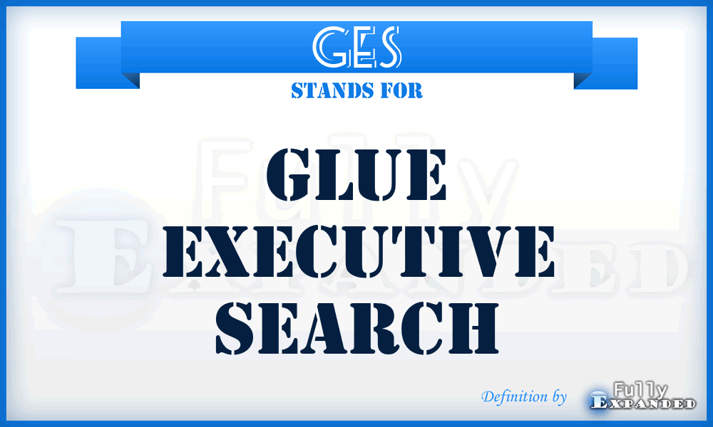 GES - Glue Executive Search