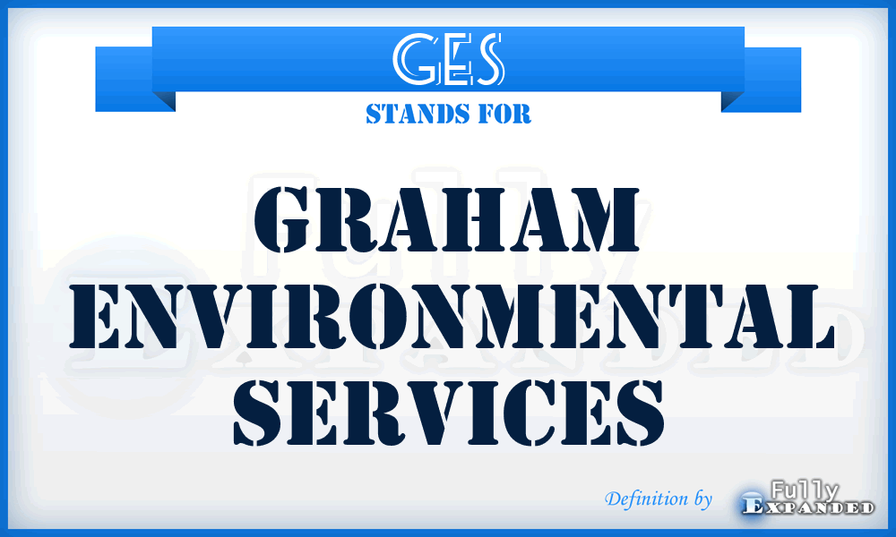 GES - Graham Environmental Services