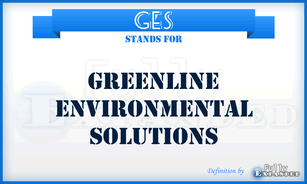 GES - Greenline Environmental Solutions