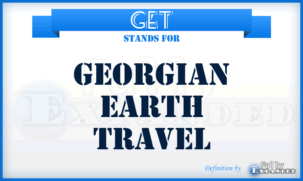 GET - Georgian Earth Travel