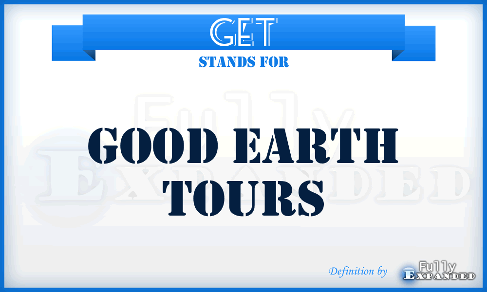 GET - Good Earth Tours