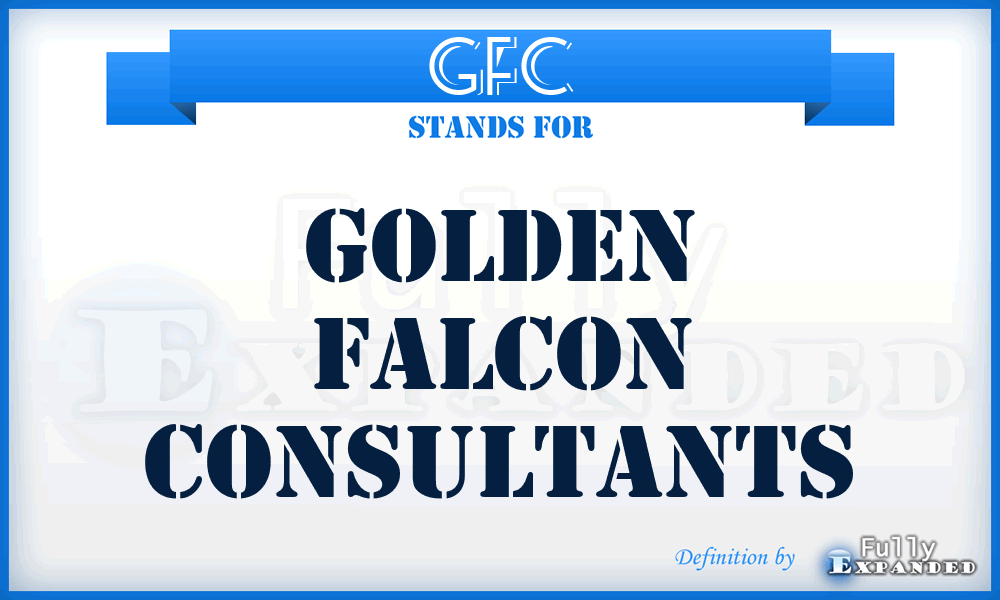 GFC - Golden Falcon Consultants