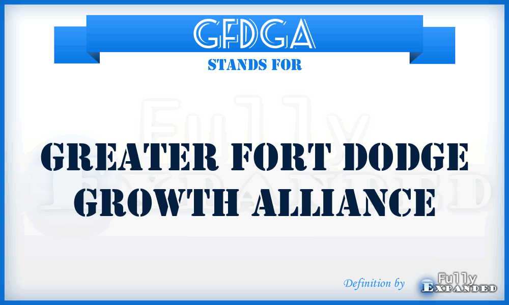 GFDGA - Greater Fort Dodge Growth Alliance