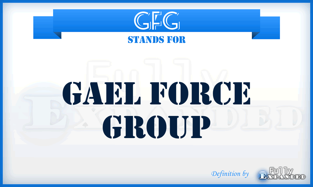 GFG - Gael Force Group