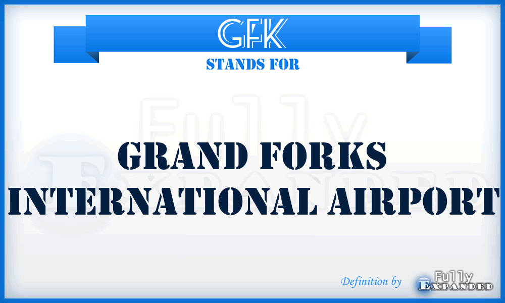 GFK - Grand Forks International airport