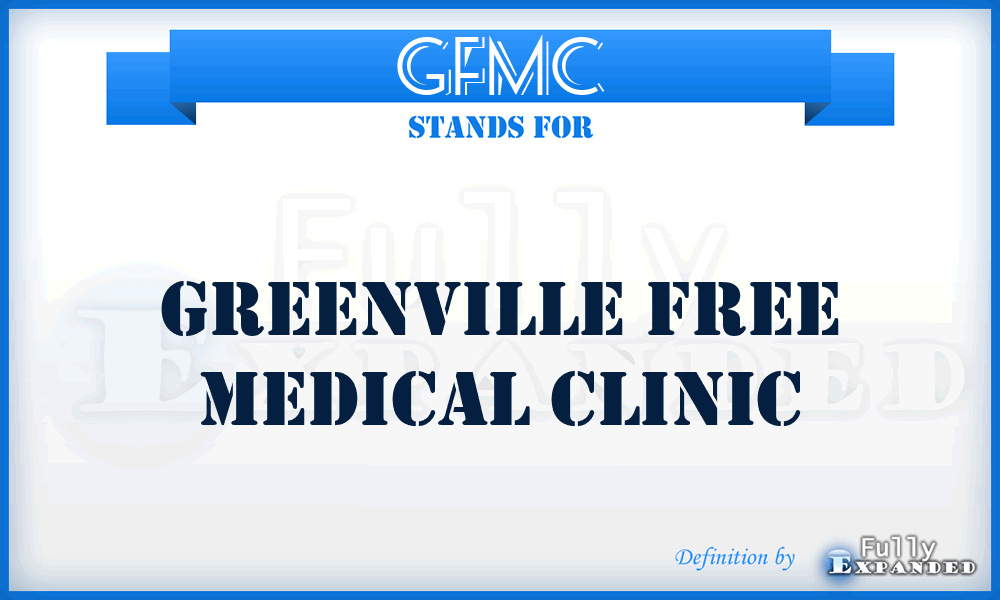 GFMC - Greenville Free Medical Clinic