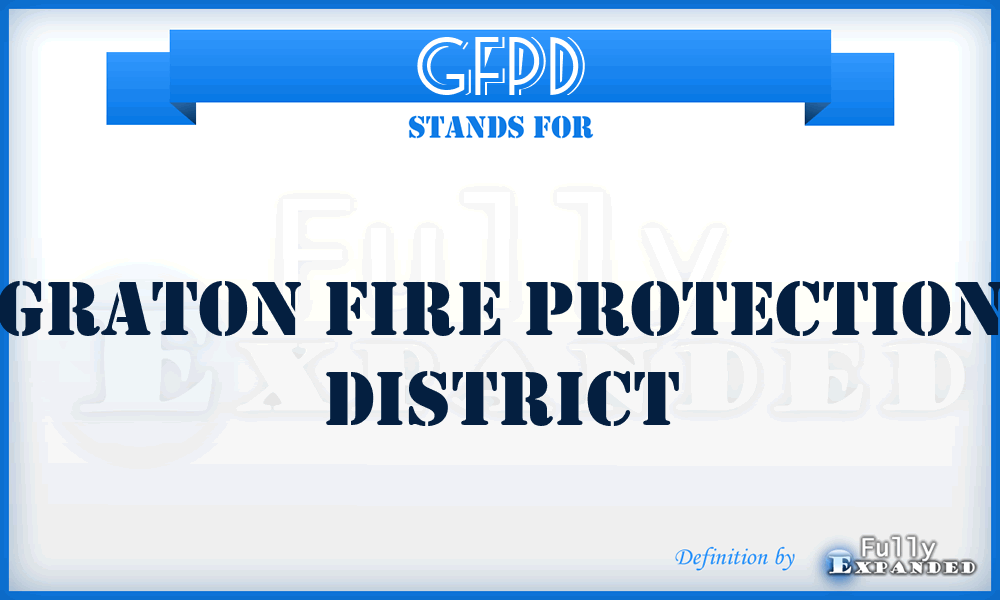 GFPD - Graton Fire Protection District