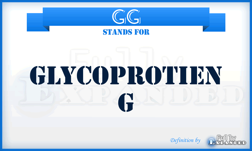 GG - Glycoprotien G