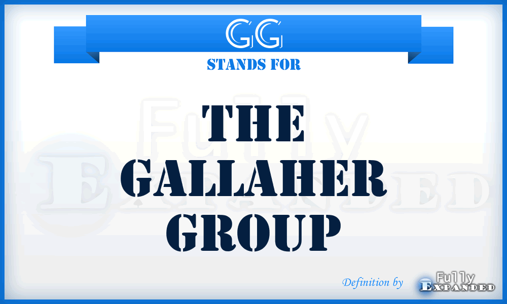 GG - The Gallaher Group