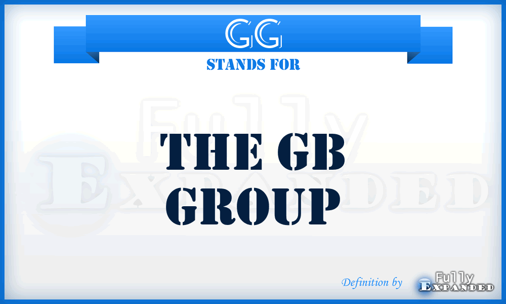 GG - The Gb Group