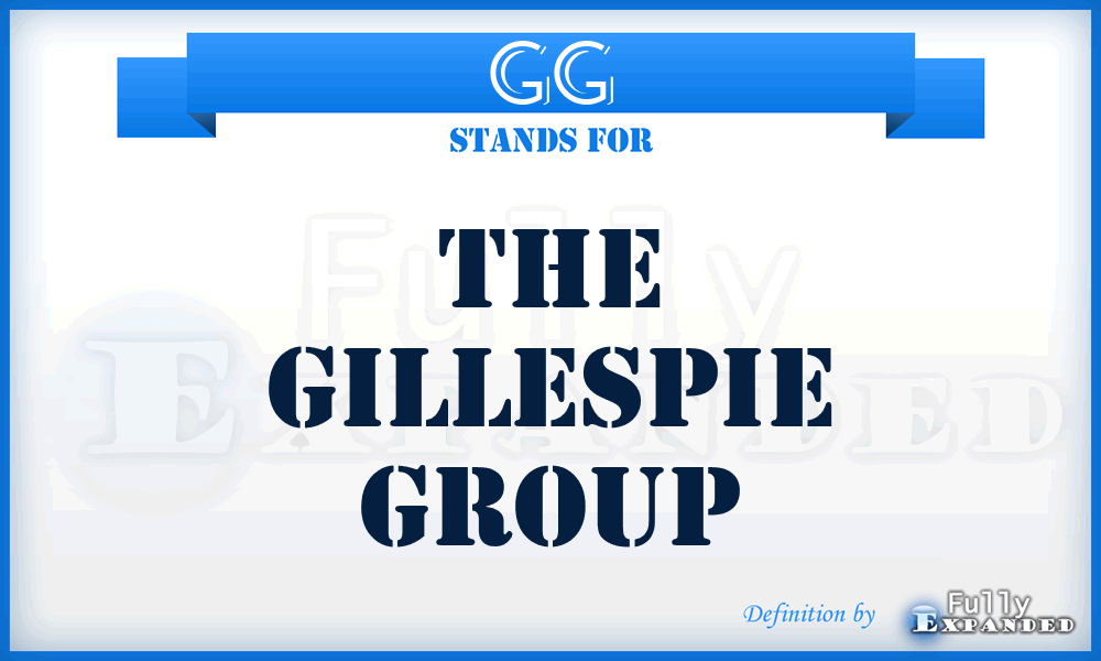 GG - The Gillespie Group