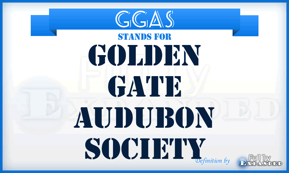 GGAS - Golden Gate Audubon Society