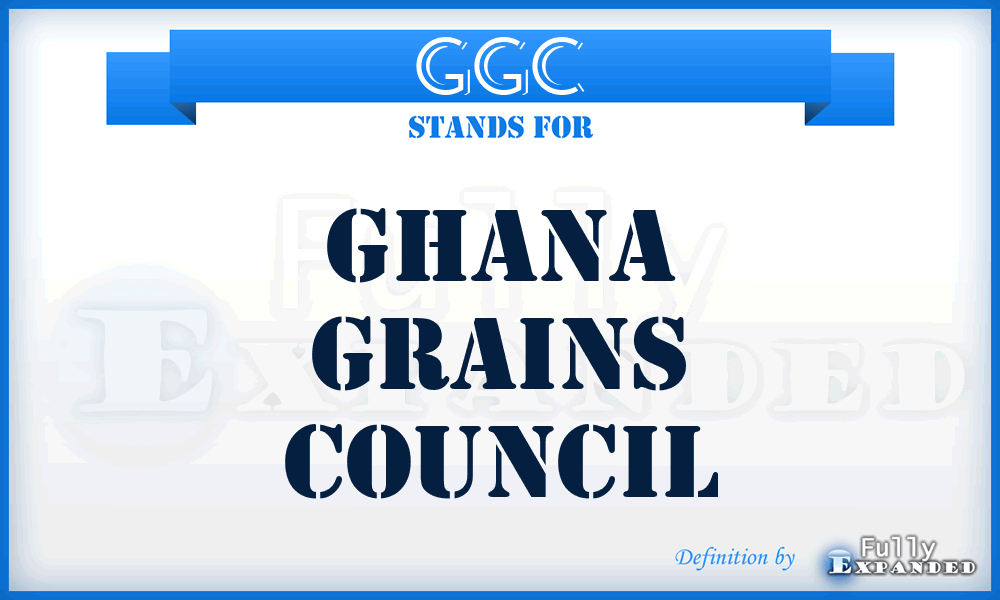 GGC - Ghana Grains Council