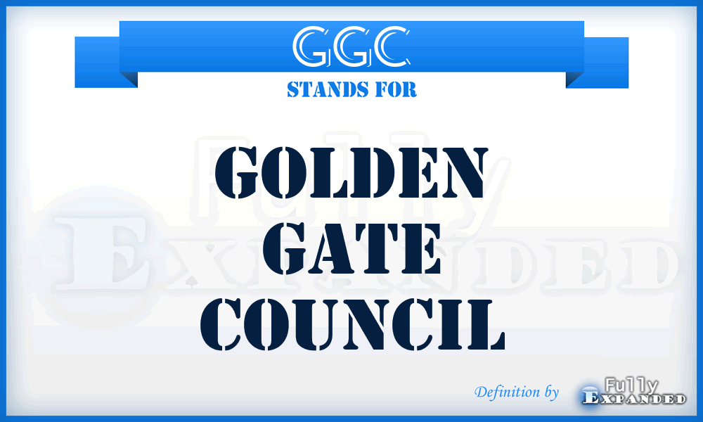 GGC - Golden Gate Council