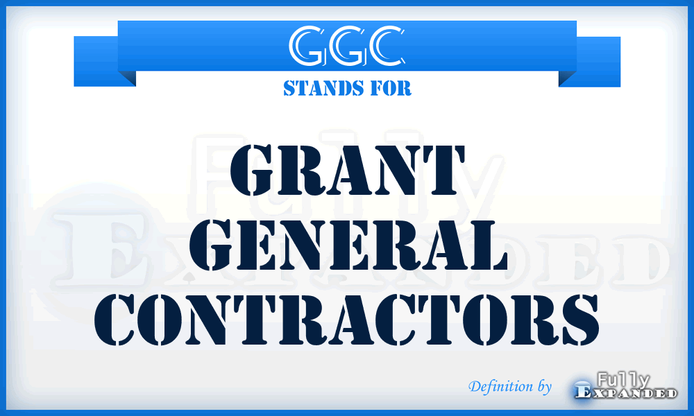 GGC - Grant General Contractors